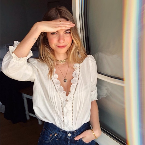 Sezane Tops - Sézane Célia Blouse